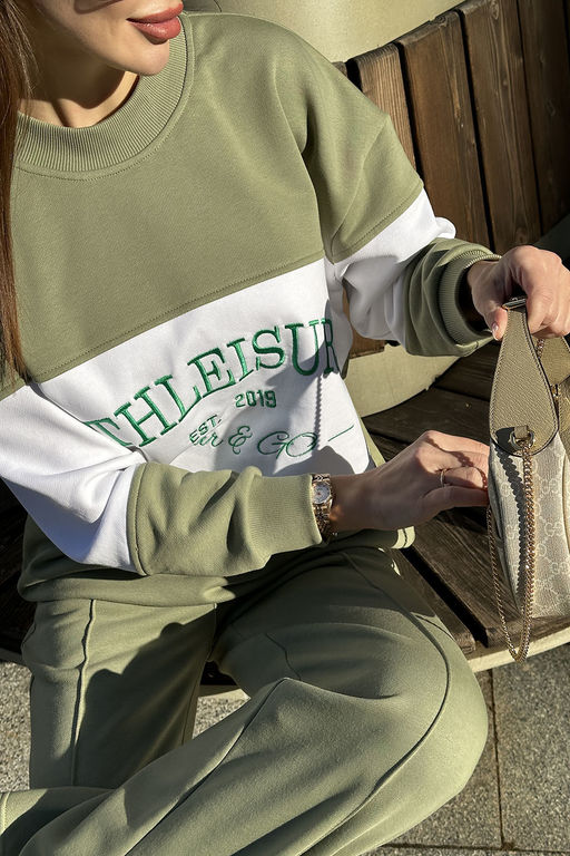 Свитшот GO F4062/26-02.170-176 фисташка