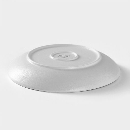 Тарелка Magistro Line, d=20.5 см, фарфор, белая  фото 3