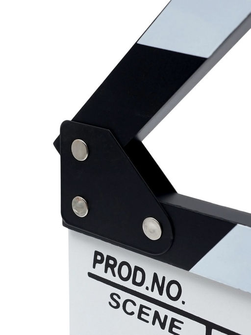 Кинохлопушка режиссёра, белая, 20×20 см