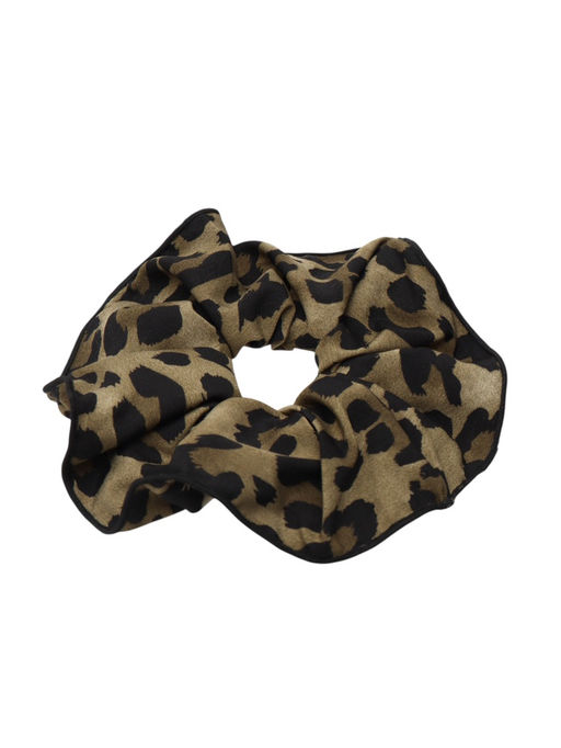 Цена за 2 шт. Резинка для волос QF «Орбита гранд», лео принт, 16 см