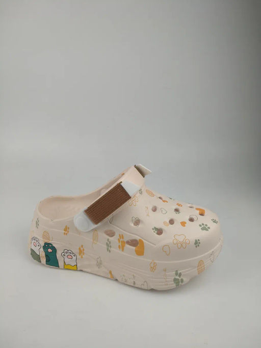 Шлепанцы на высокой платформе ЭВА