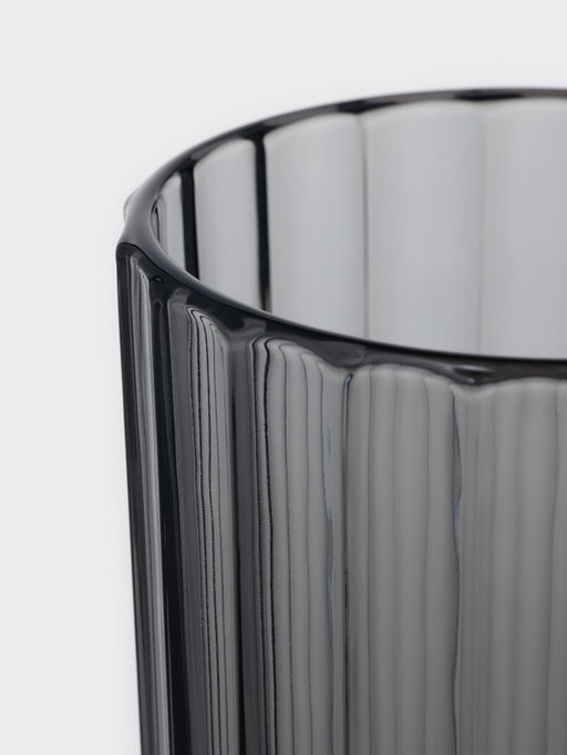 Цена за 24 шт. Стакан «Мистерия», 280 мл, стекло, графит