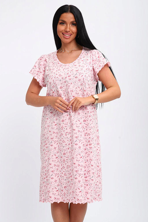 Сорочка женская (01064 синий) - Плиона фото 33