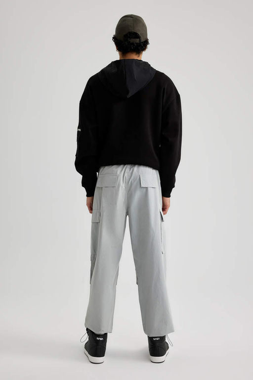 Брюки с карманами-карго Parachute - Defacto фото 7