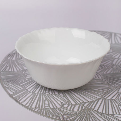 Салатник круглый 16,7 см WHITE стеклокер. арт. PO-770T/RMB770 (114438)