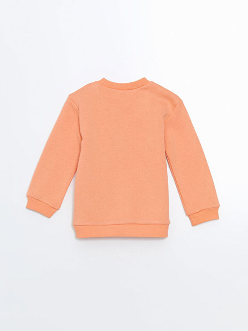 Bisiklet Yaka Tav?an Bask?l? K?z ?ocuk Sweatshirt - Waikiki фото 2