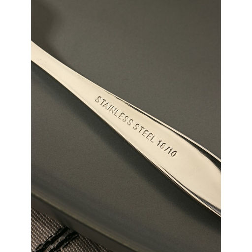 Вилка столовая из нержавеющей стали Доляна Таун, h=20,5 см, толщина 2 мм, цвет серебряный  фото 4