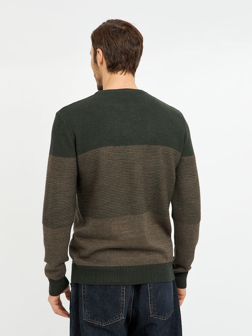 джемпер мужской в широкую полоску - Glenfield фото 6