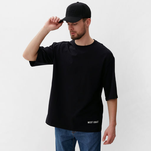 Футболка мужская MIST West, размер 54, черный