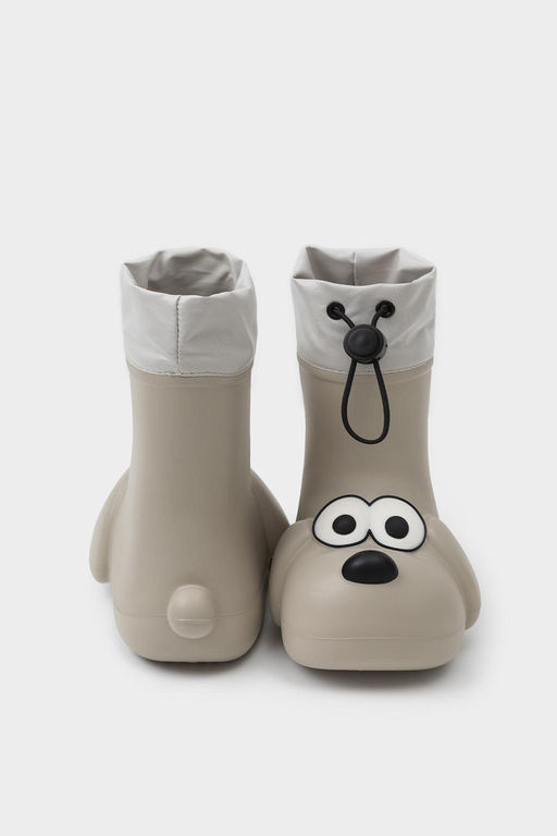 КО 40001/серо-коричневый сапоги дошкольные