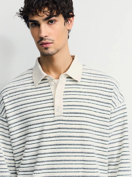 Джемпер с воротником поло / Zarina  фото 10