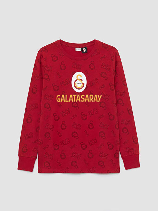 Galatasaray Bask?l? Erkek ?ocuk Pijama Tak?m