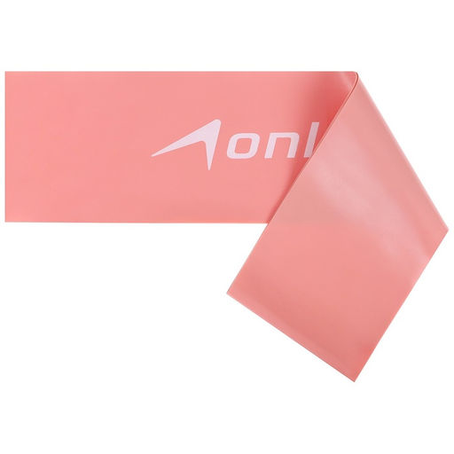 Фитнес-резинка ONLYTOP, 30.5×7.6×0.035 см, нагрузка 3 кг, розовая