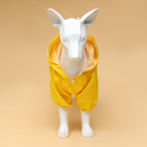 Комбинезон для собак, демисезонный с подкладом, размер XL (ДС 36, Ог 52 см), жёлтый - Simaland фото 17