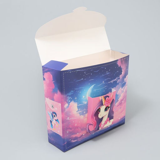 Цена за 2 шт. Коробка подарочная фигурная, упаковка, «Звёздочка», 23.5×22×7 см