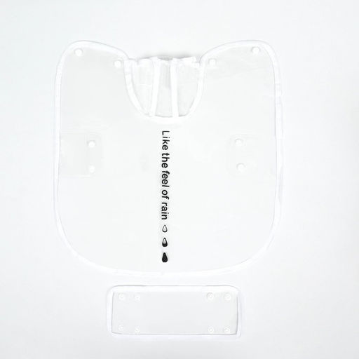 Дождевик для собак, размер XS (ДС 18, ОГ 25-30, ОШ 25 см), белый - Simaland фото 9