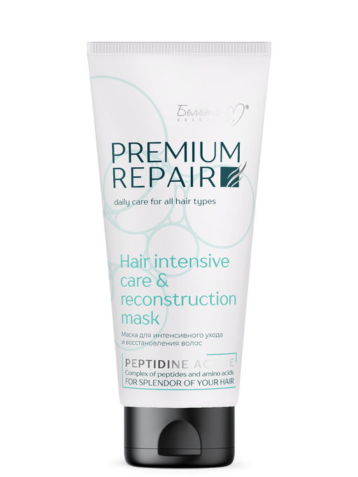 Белита-М Premium Repair Маска для интенсивного ухода и восстан. волос (200г).15
