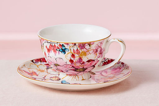 Чашка с блюдцем Estelle, 0,2 л - Maxwell & Williams фото 8