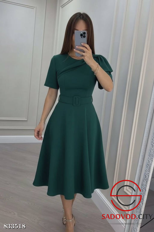 Платье женское с поясом - Bruno фото 3