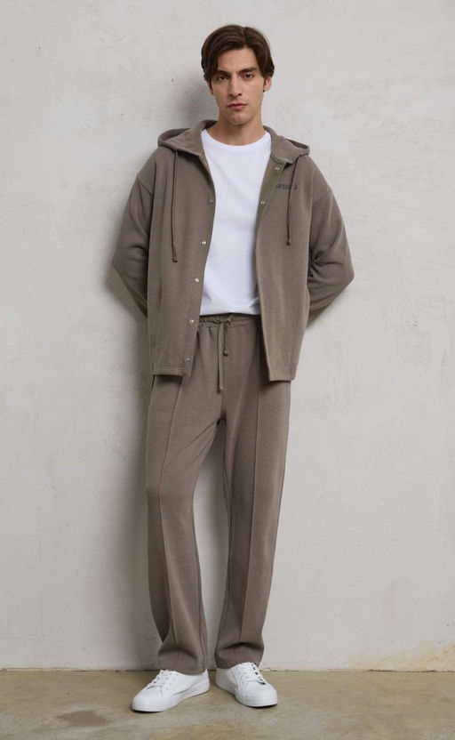 Брюки спорт P411-0808 beige - Primm фото 9