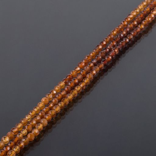 Бусины для украшений из Граната "Спессартин" огранка