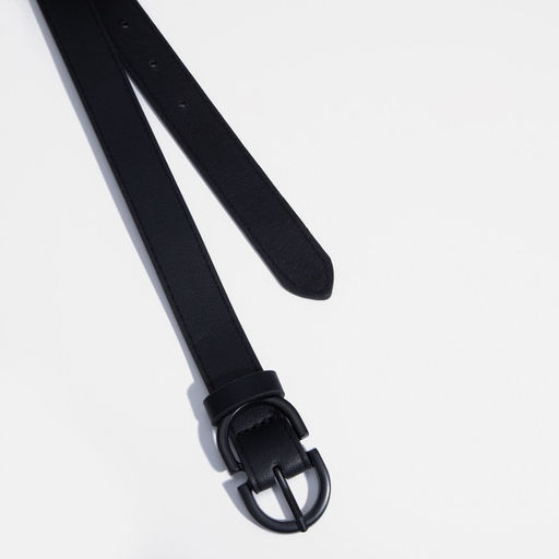 Ремень женский, ширина 2,3 см, пряжка металл, цвет чёрный - Simaland фото 2