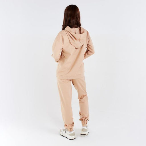 Костюм спортивный женский: худи, брюки, MINAKU: Casual Collection, размер 48, песочный