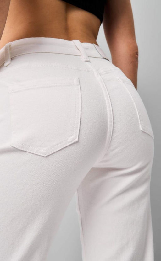 Джинсы P412-0114 white