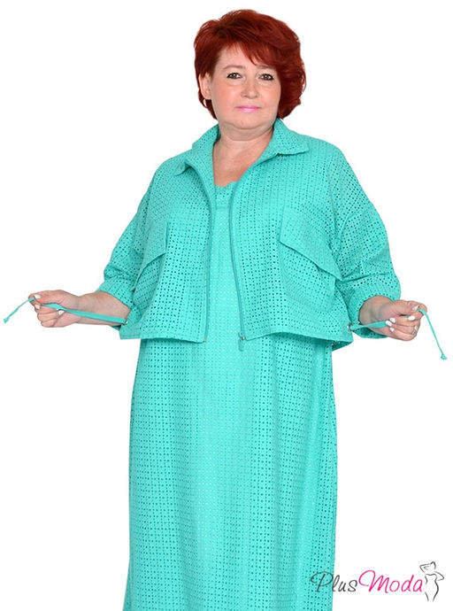 Жакет Модель №1571 размеры 44-84 - Plusmoda фото 6