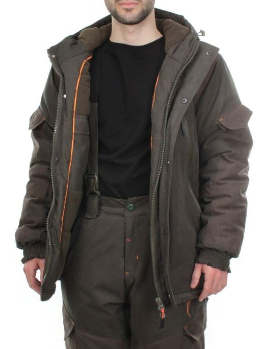 25 KHAKI Костюм охотника зимний TAYGERR (холлофайбер на -40) - Fashion фото 10