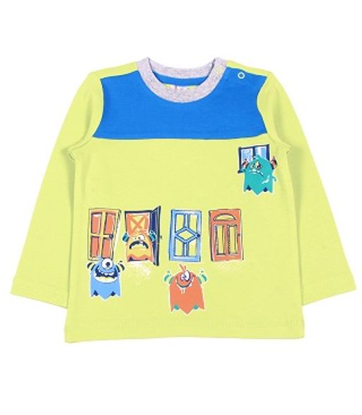 CRB wear/CWB 61964 Джемпер для мальчика, салатовый/Ex.Cherubino