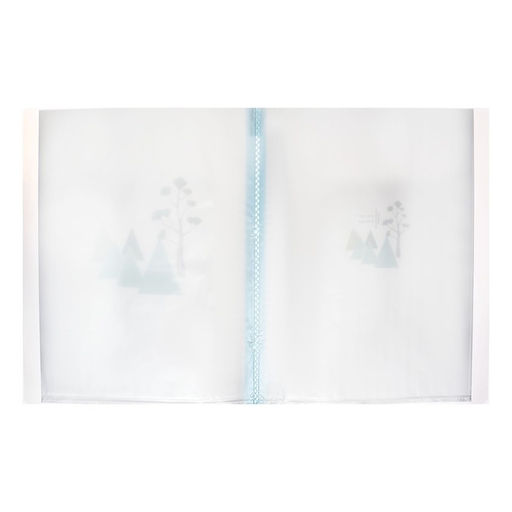 Папка формат А4, с 40 прозрачными файлами «Река», МИКС