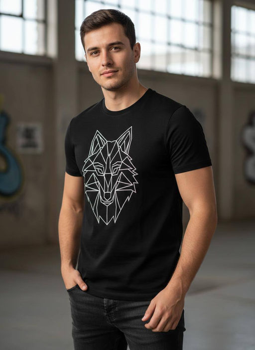 KM1881 Футболка (хлопок) ЧЕРНЫЙ