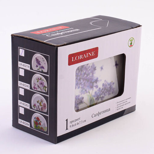 60218 Салфетница Букет фантазий доломит LR (х60) - Mayer&boch фото 3