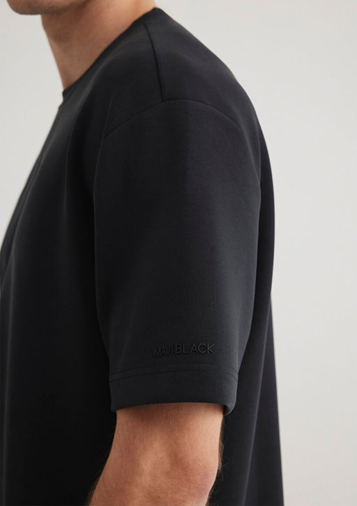 Siyah Tisort - Mavi фото 7