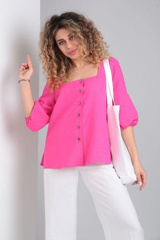 Блуза DOGGI 0164 фуксия  фото 2