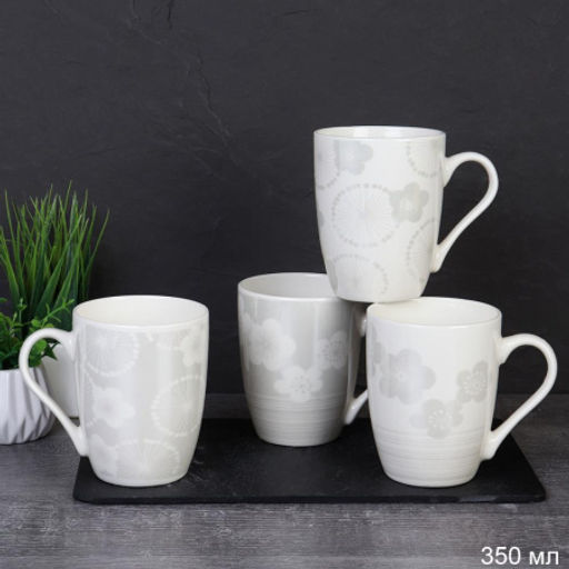 Кружка Цветы / G341 /уп 72/ - Галеонтрейд фото 2