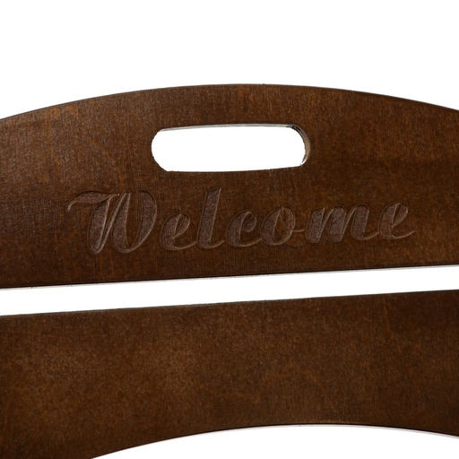 Набор садовой мебели Бистро, 4 стула, круглый стол, коричневый - Simaland фото 6