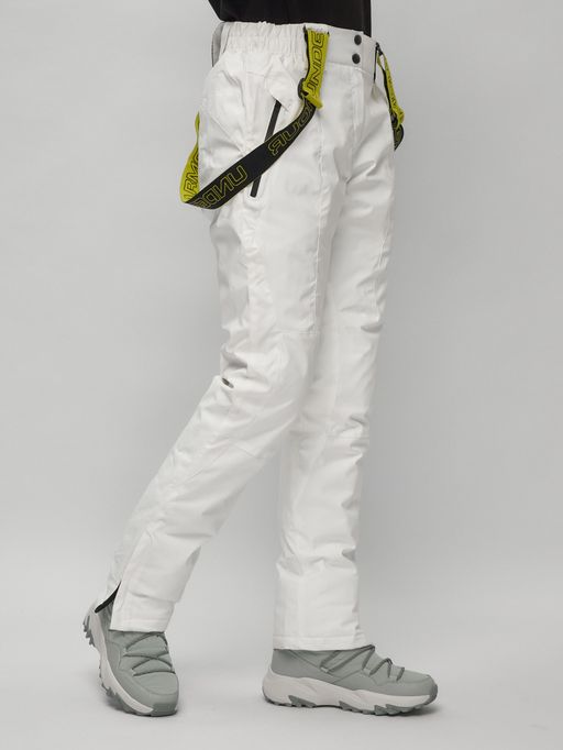 Горнолыжный костюм женский белого цвета 02201Bl - Chunmai фото 26