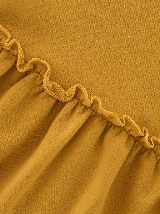 Платье для девочки UD 2486 горчица - Mini maxi фото 5