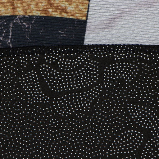 Ковер Этель Черно-белый d 120 см, 700г/м2  фото 4