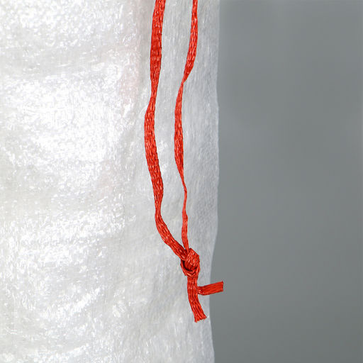 Цена за 10 шт. Мешок для урожая, полипропиленовый, 50 × 90 см, на 50 кг, прозрачный, с завязками