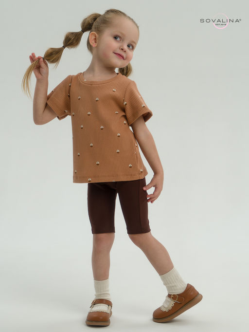 Костюм Актив белые кораблики-какао - Sovalina фото 12