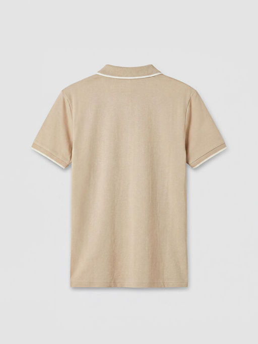Polo Yaka Dokulu Erkek ?ocuk Ti??rt