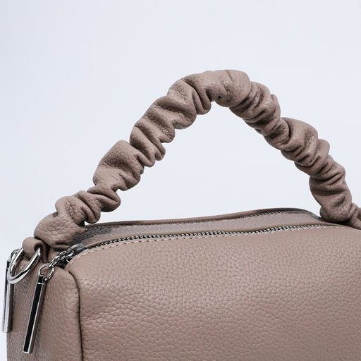 Сумка-багет на молнии, цвет бежевый - Simaland фото 4