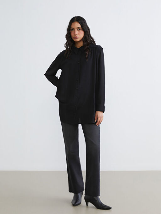 Straight Fit Kad?n Jean Pantolon