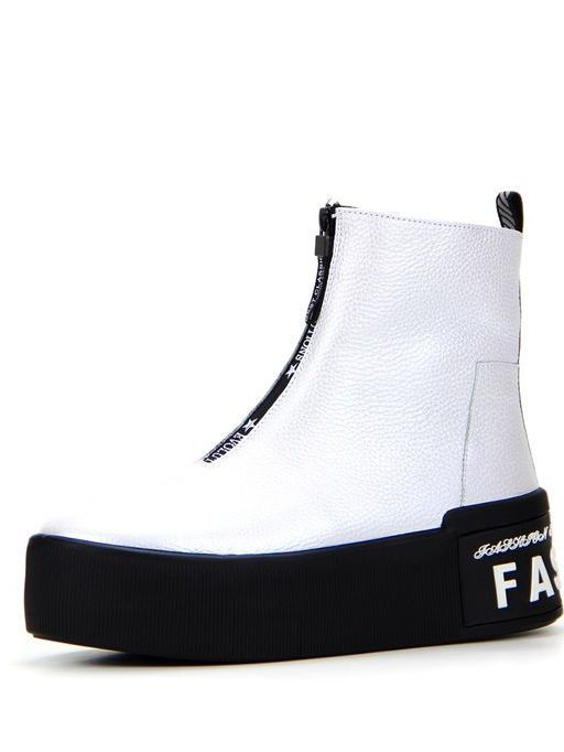 Ботинки EDART 225.fashion.white/байка