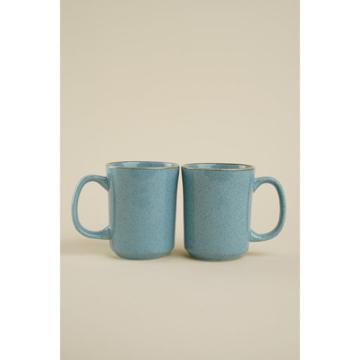 Кружки SL Home Аззура, 400 мл, набор 2 шт., фарфор, голубые