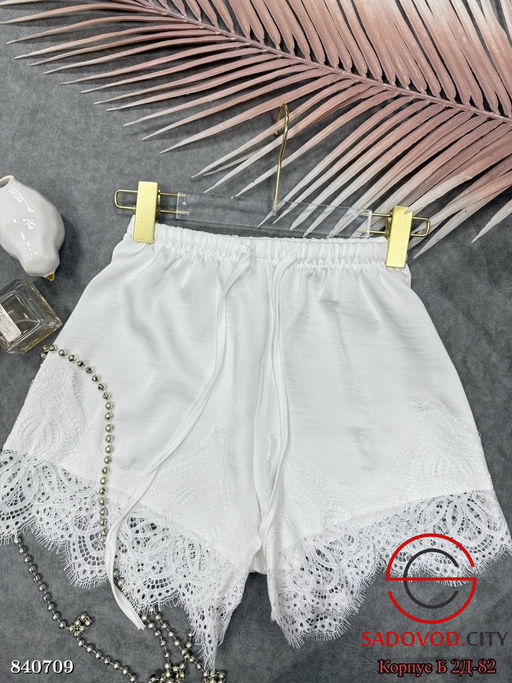 Шорты женские с кружевом - Bruno фото 3