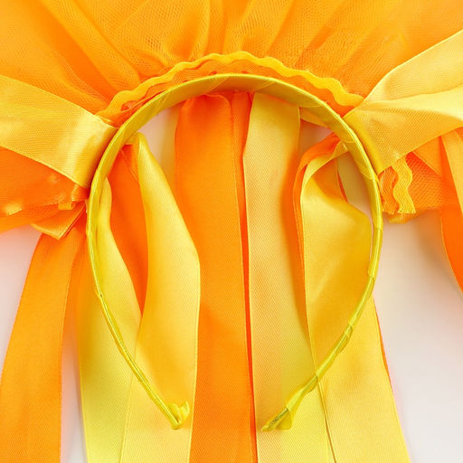 Карнавальный ободок «Лучистое солнце», жёлто-оранжевый